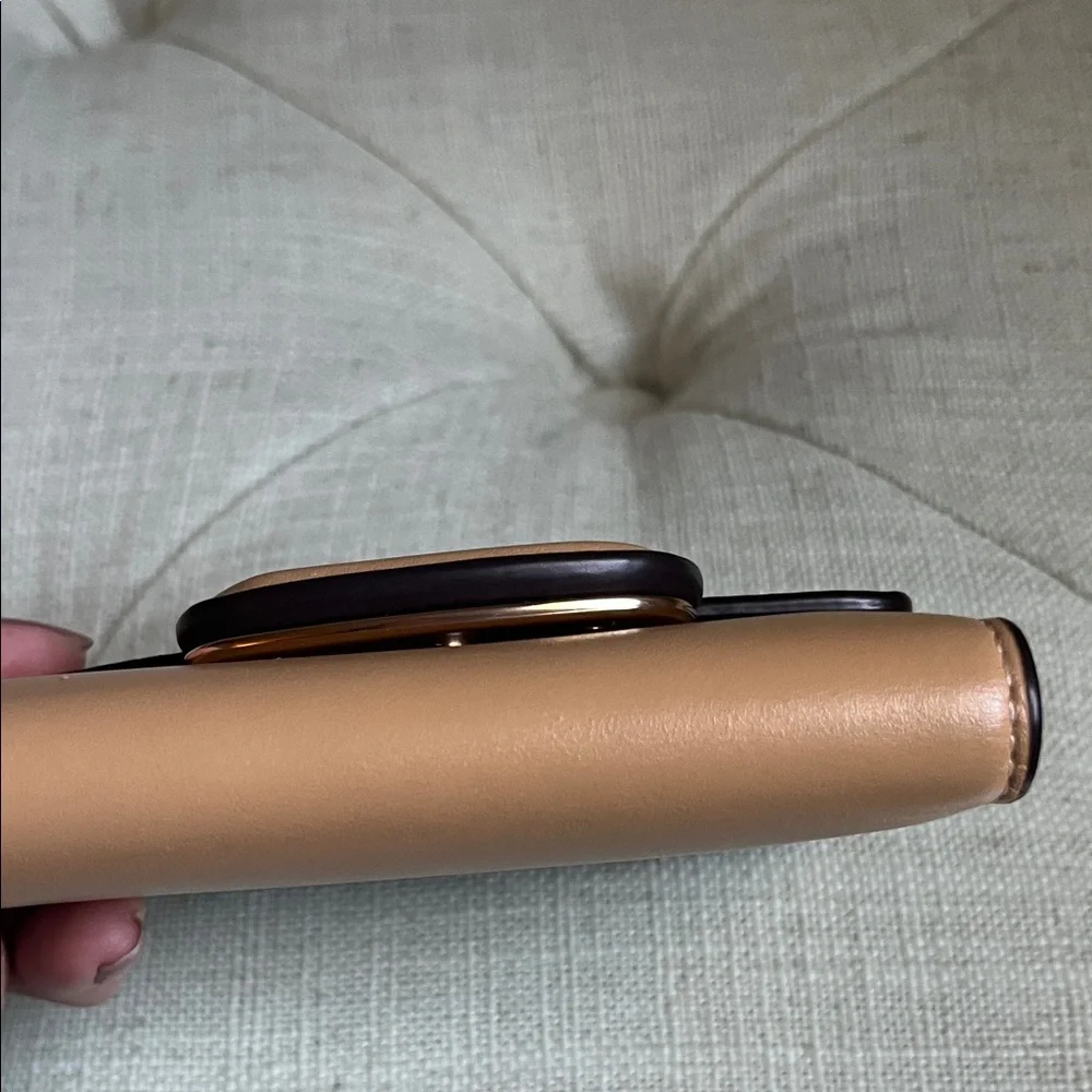 Coach Small Tan Leather Wallet - Picture 13 of 16